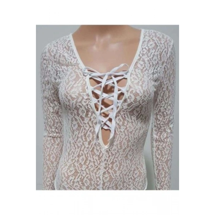 Gizotti Kadın Dantel Body