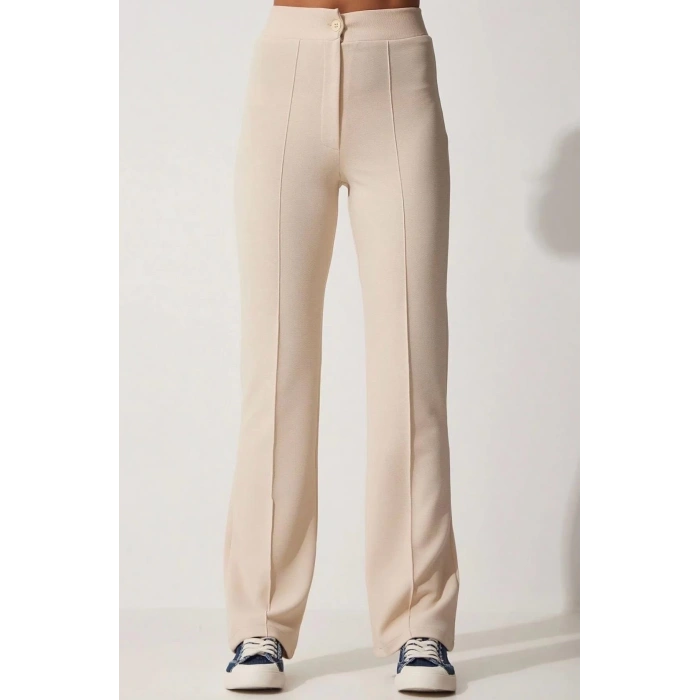 İthal krep kumaş palazzo pantolon