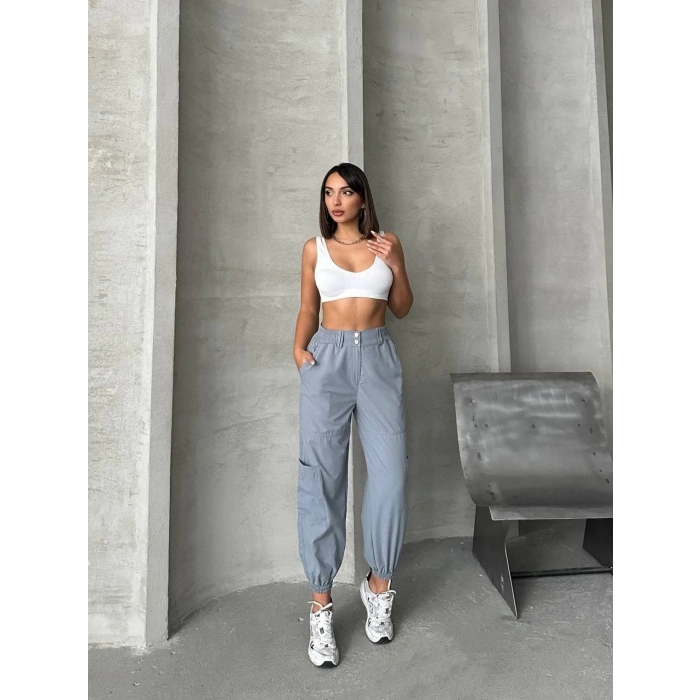 Jogger lastik paça pantolon