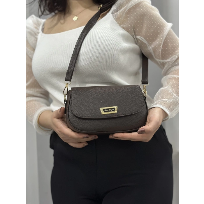 Kahve cilt jessi çanta