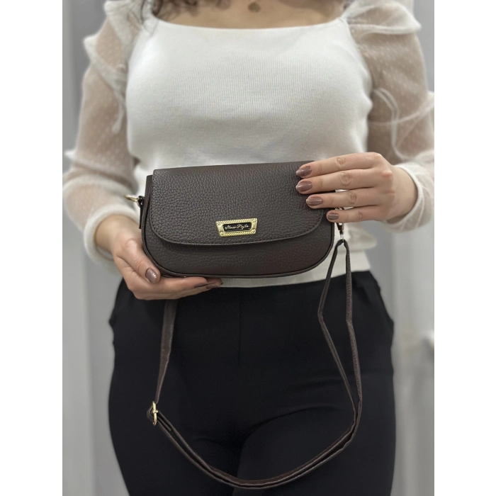 Kahve cilt jessi çanta