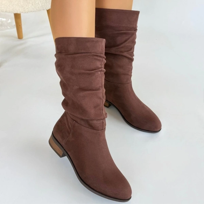 Plod Kahverengi Süet Çizme