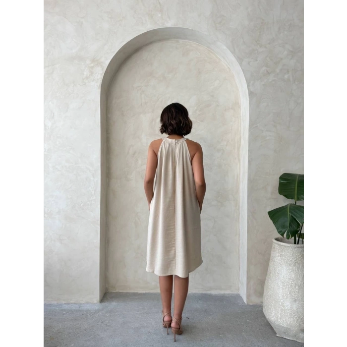 Salaş keten elbise