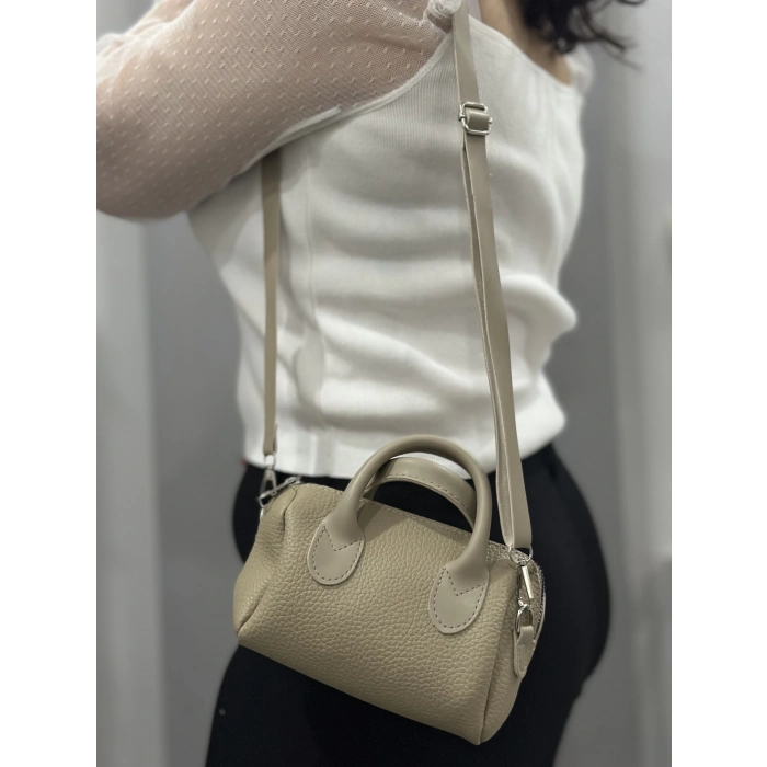 Vizon cilt bugo çanta