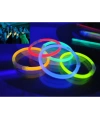 10 Adet Karanlıkta Işık Veren Bracelet Fosforlu Kırılan Çubuk Bileklik