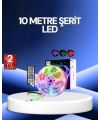 10 Metre Smart Şerit Led Bluetooth Telefon Kontrollü USB Enerjili