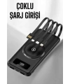 10.000 Mah Powerbank 4 Portlu Hızlı Şarj Dijital Göstergeli