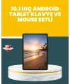 10.1 İnç IPS Ekranlı Android Tablet Bilgisayar Seti