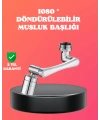 1080° Dönebilen Püskürtme Filtreli Musluk Başlığı Su Tasarruflu