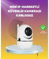 1080P WiFi Akıllı Güvenlik Kamerası – Pan & Tilt, Hareket Takip ve İki Yönlü Ses