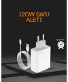 120 Watt Type C Şarj Başlığı Poco X3 X4 X5 Pro Uyumlu
