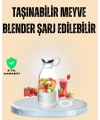 1200mAh Şarjlı, Hafif ve Pratik Taşınabilir Blender
