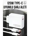 120W Şarj Aleti Type-C Uyumlu Turbo Şarj Aleti