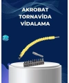 12’li Akrobat Bits Vidalama Seti Esnek Uç Çok Yönlü Kullanım