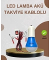 12V LED Ampul Timsah Kıskaçlı Taşınabilir Aydınlatma