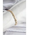 14K Gold Renk Kaplama Zincir Model CM Kadın Bileklik