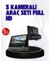 170° Geniş Açılı Araç Kamerası – 4.0” IPS Ekranlı Full HD DVR