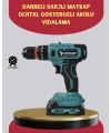 18 Parça Dijital Matkap Seti Çift Bataryalı