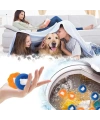 2 Adet Çamaşır Makinesi Ve Evcil Hayvanlar İçin Tüy Toplayıcı Yıkanabilir Sünger Top