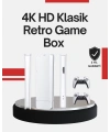 2 Kollu Kablosuz 4K TV Uyumlu Klasik Oyun Konsolu
