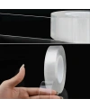 2 metre x 3 cm Şeffaf Güçlü Nano Çift Taraflı Silikon Jel Yapıştırıcı Bant
