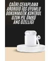 2. Nesil Bluetooth Android ve İOS Uyumlu Kablosuz Kulaklık Çağrı Cevaplama
