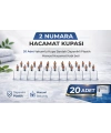 2 Numara Hacamat Kupası 20 Adet Vakumlu Kupa Bardak Dayanıklı Plastik Manuel Hacamat Kabı