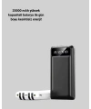 20.000mAh Taşınabilir Powerbank PD Teknolojili Çift USB Çıkışlı