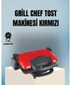 2000W Tost ve Izgara Makinesi – Granite/Teflon Plaka Seçenekli