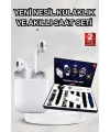 2025 Model Akıllı Saat ve 2.Nesil TWS Bluetooth Kulaklık Yüksek Ses Kaliteli