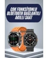 2025 Model Gelişmiş Özellikli Nabız Sensörlü Spor Takibi Yapabilen Titreşimli Saat