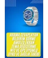 2025 Model Yuvarlak Ekran Android ve İOS Uyumlu GPS Takibi Yapabilen Akıllı Saat