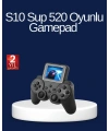 2025 S10 Gamepad 520 Klasik Retro Oyunlu TV Bağlantılı A Kalite Orijinal