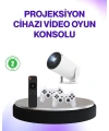 2.4G Kablosuz Destekli Oyun ve Film Projeksiyonu Ev Kullanımı İçin