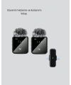2’li Kablosuz Yaka Mikrofonu Type-C ve Lightning Uyumlu Profesyonel Set
