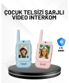 3–12 Yaş Çocuklara Uygun Görüntülü Walkie Talkie Seti