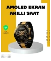 3 Bileklikli Amoled Akıllı Saat Bluetooth Çağrı ve Sağlık Takipli