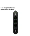 3 USB Portlu Üçlü Priz CXE103
