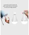 30W Şarjlı LED Ampul E27 Duy %80 Enerji Tasarruflu Soğuk Beyaz