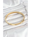 316L Çelik Gold Renk 65 mm Kadın Kelepçe Bileklik