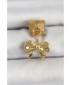 316L Çelik Sallantılı Fiyonk Model Gold Renk Nomination Charm