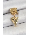 316L Çelik Sallantılı Kalp Model Gold Renk Nomination Charm