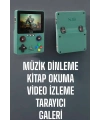 3.5 İnç Ekran 1000 Oyunlu Oyun Konsolu El Atarisi Miüzik Dinleme ve Kitap Okuma