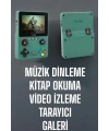 3.5 İnç Ekran 1000 Oyunlu Oyun Konsolu El Atarisi Miüzik Dinleme ve Kitap Okuma