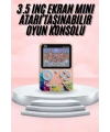 3.5 İnç Klasik Retro LCD Ekran 500 Oyunlu Oyun Konsolu Taşınabilir