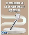 360° Ayarlanabilir Çok Fonksiyonlu Duş Başlığı