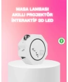 360° Döndürülebilir Yıldızlı Gökyüzü Projeksiyon Gece Lambası