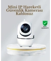 360° Dönen Akıllı WiFi Kamera – Uzaktan Kontrol ve İki Yönlü Ses Özellikli
