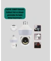 360° Full HD Wi-Fi Akıllı Ampül Kamera Gece Görüşlü