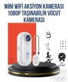 360° Klipsli Manyetik Spor Kamera Yüksek Çözünürlük